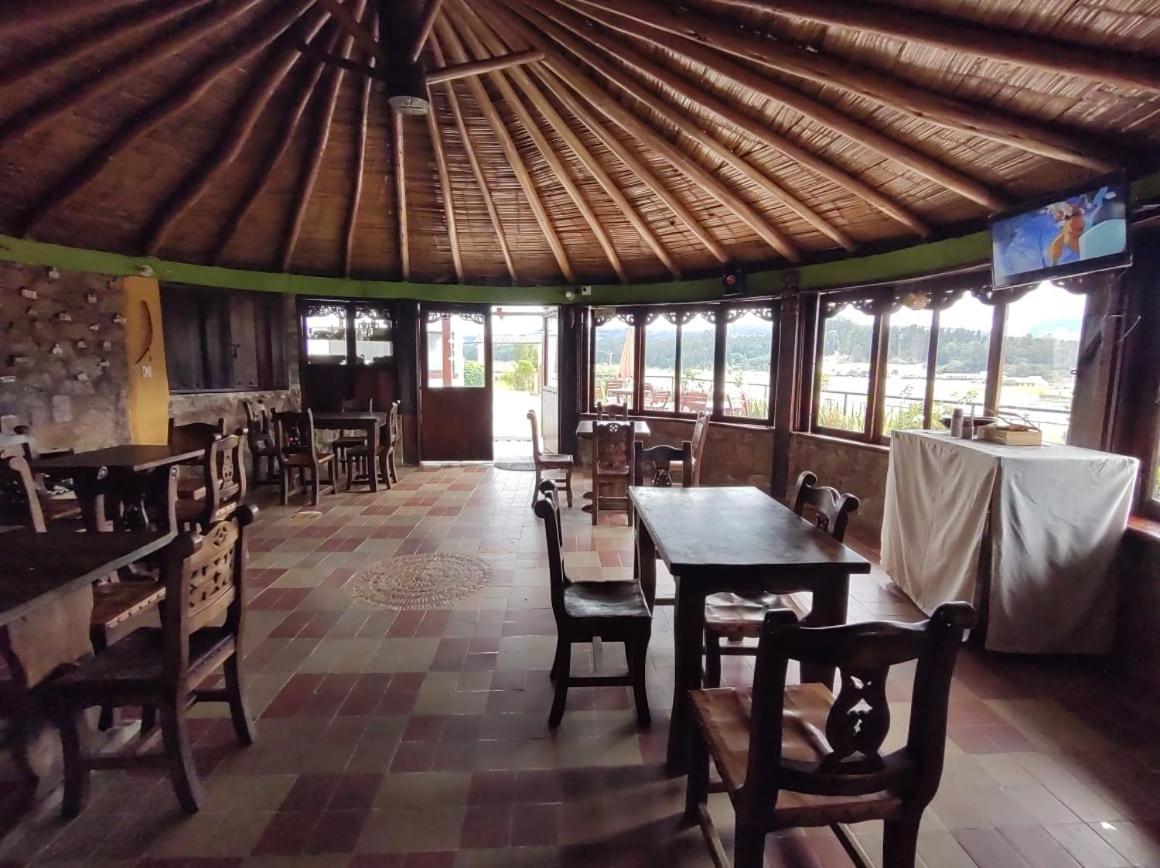 Hotel Cabanas San Cayetano Paipa Eksteriør billede