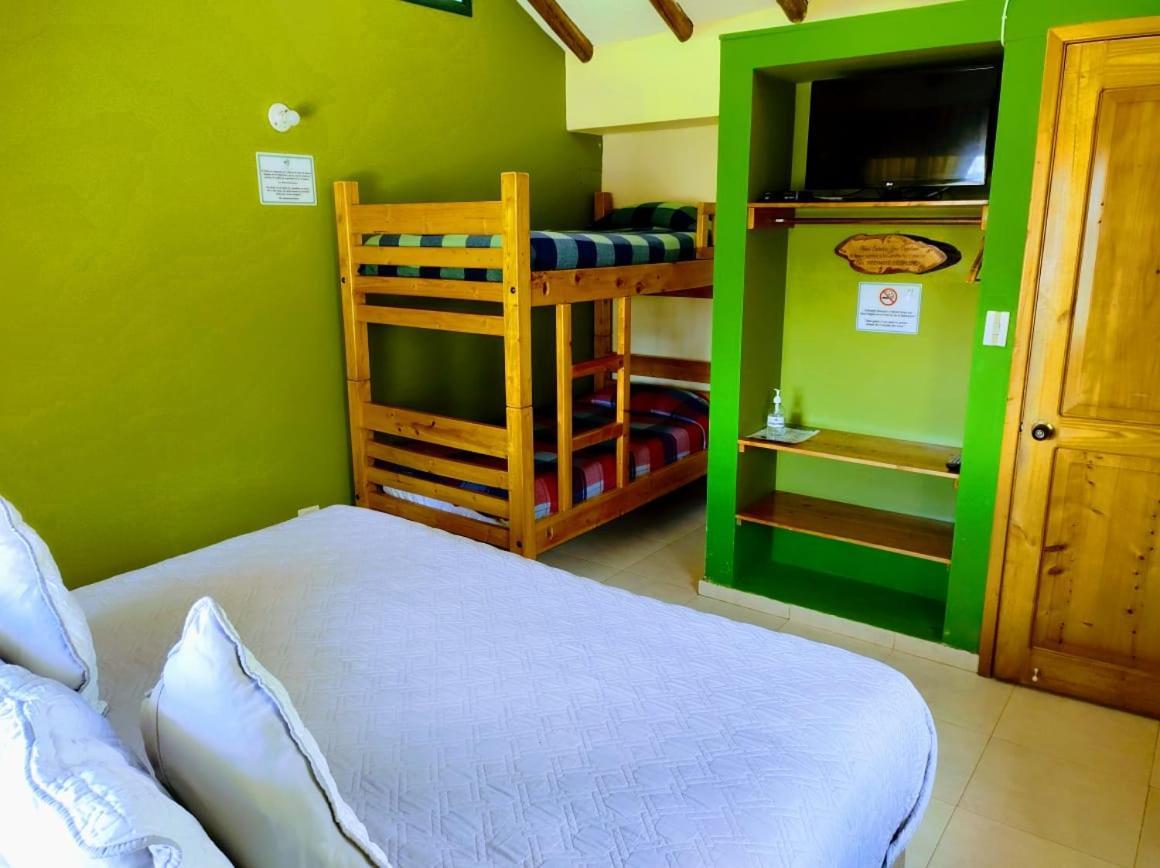 Hotel Cabanas San Cayetano Paipa Eksteriør billede