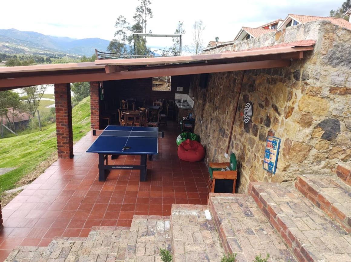 Hotel Cabanas San Cayetano Paipa Eksteriør billede