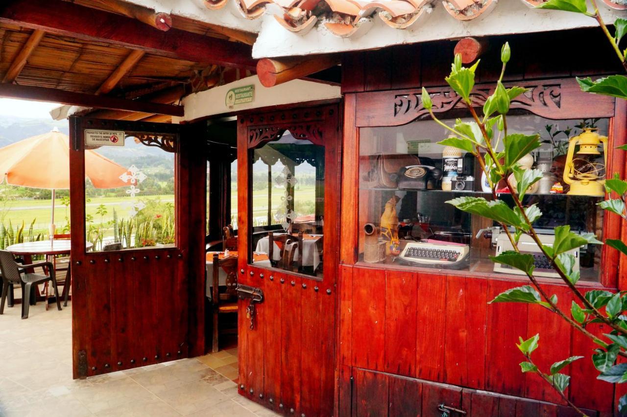 Hotel Cabanas San Cayetano Paipa Eksteriør billede