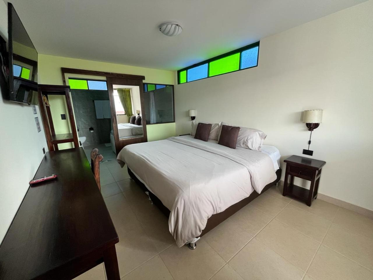 Hotel Cabanas San Cayetano Paipa Eksteriør billede