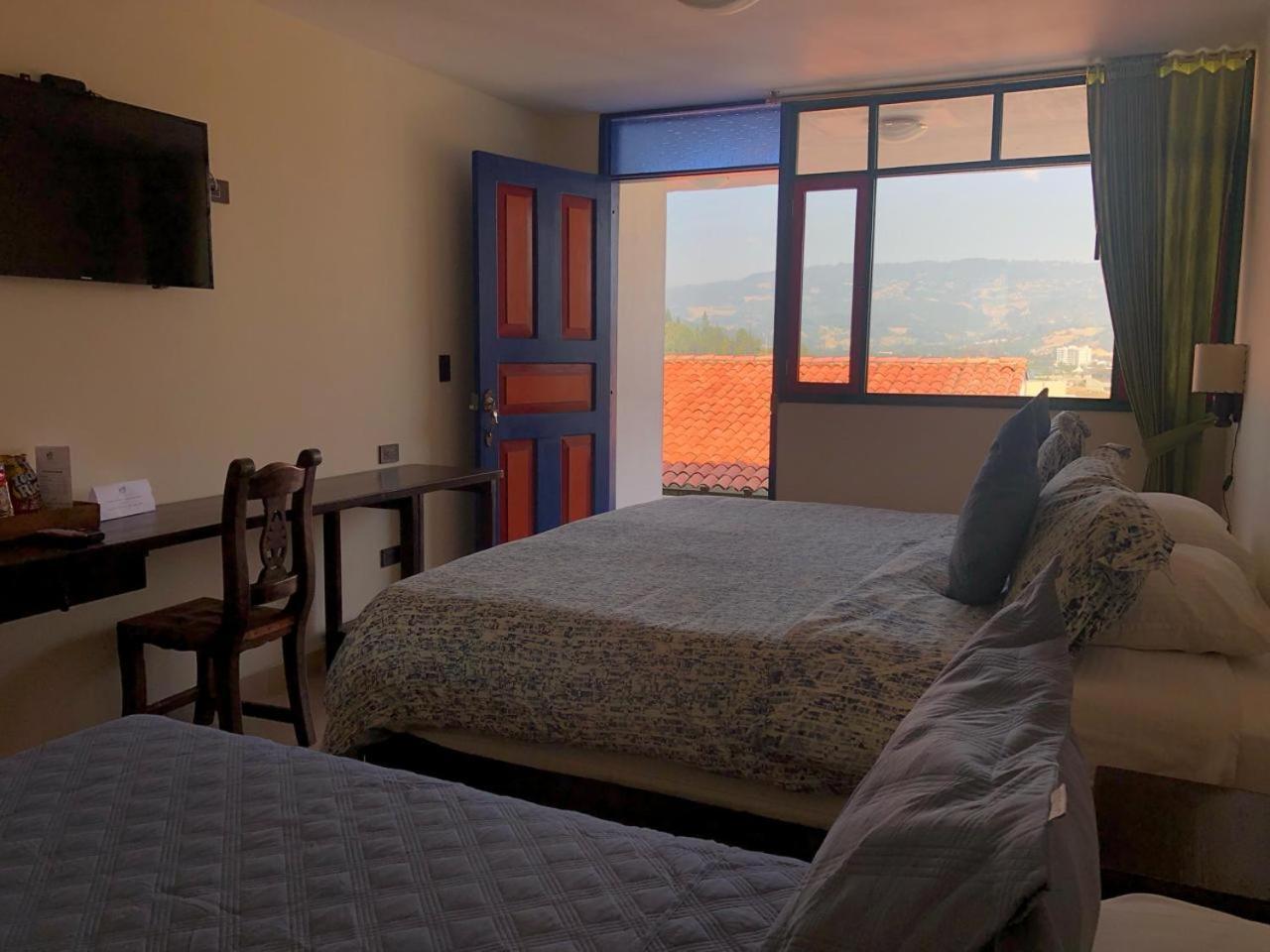 Hotel Cabanas San Cayetano Paipa Eksteriør billede