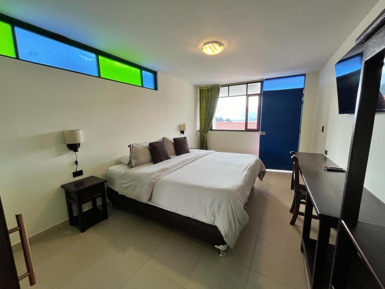 Hotel Cabanas San Cayetano Paipa Eksteriør billede