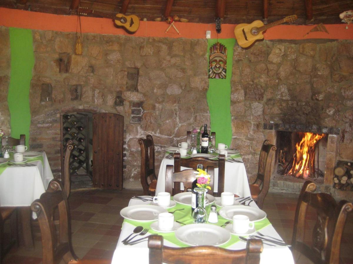 Hotel Cabanas San Cayetano Paipa Eksteriør billede